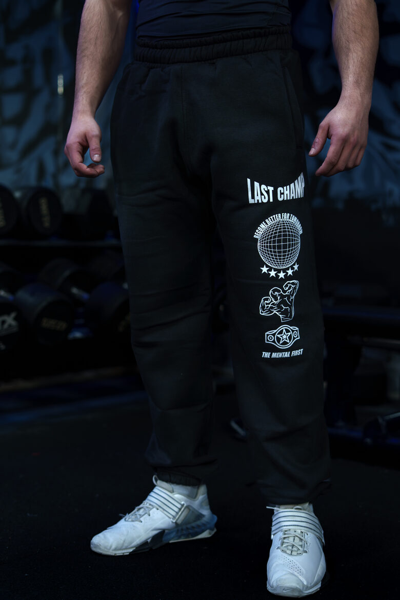 “Gymrat” oversized performance joggers 1