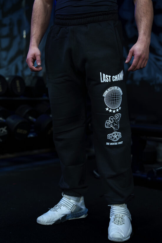 “Gymrat” oversized performance joggers 1